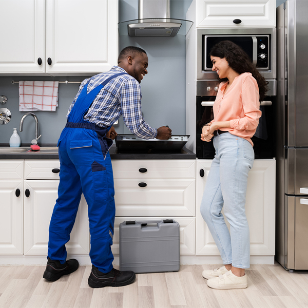 can you provide an estimate for cooktop repair before beginning any work in Collinsville